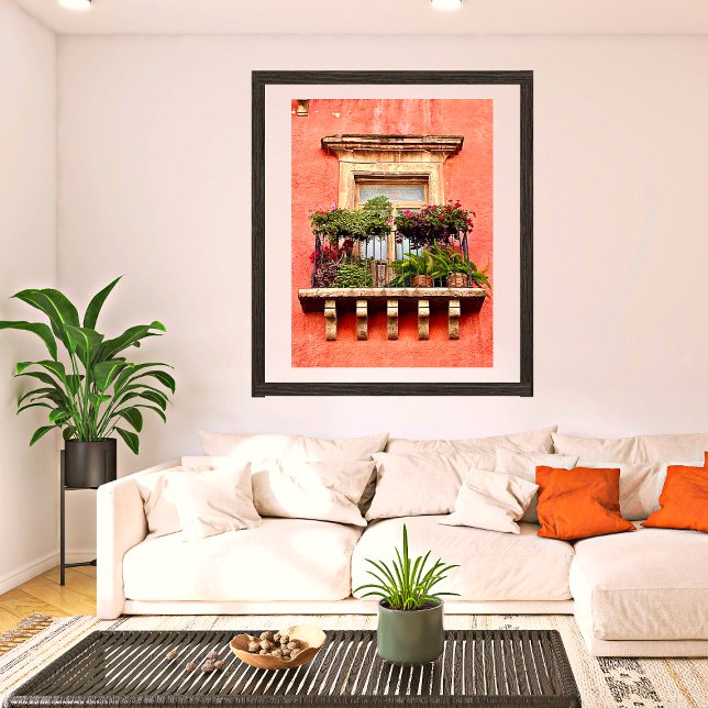 Poster Village Balcony Fotos do México (Criador carregado)