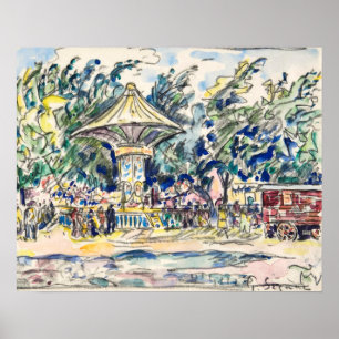 Poster Village Festival (La Vogue) (cerca de 1920)