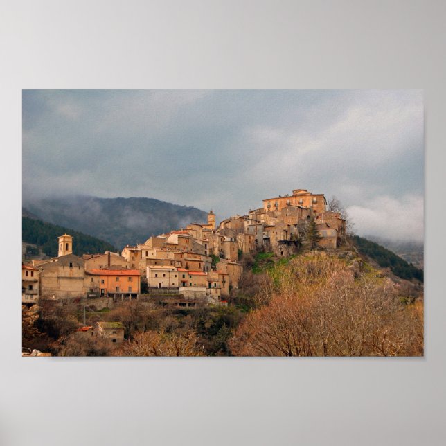 Pôster Villalago, Itália (Frente)