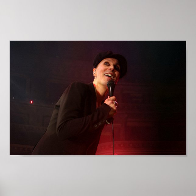 Poster Ville Valo VV retrato (Frente)