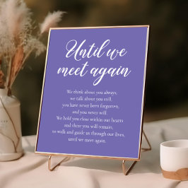 Poster Vinca Até Nos Encontrarmos Novamente Sinal de Casa