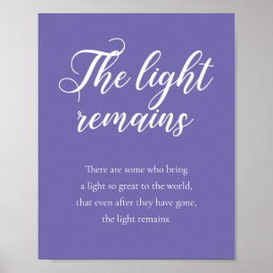 Poster Vincapervinca O Luz Permanece Memorial Casamento