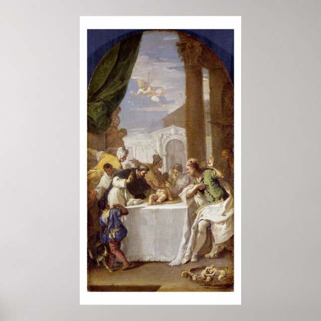 Poster Vincent Ferrer a fazer um milagre (Frente)