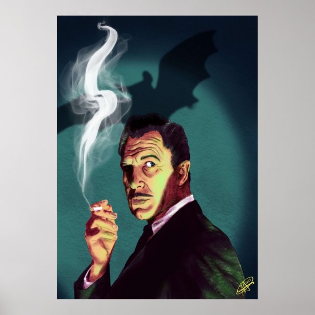 Poster Vincent Price (Frente)