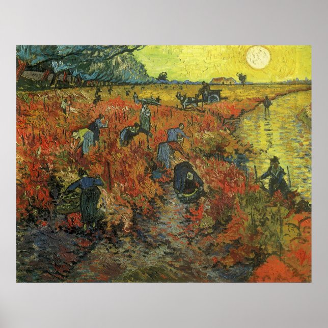 Poster Vincent van Gogh 58 (Frente)