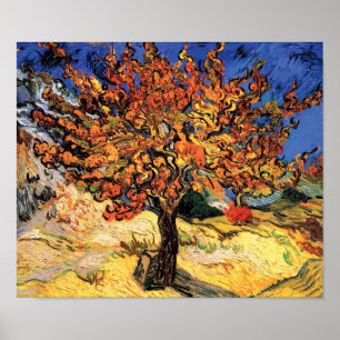 Pôster Vincent Van Gogh - A Amoreira Arte Fina