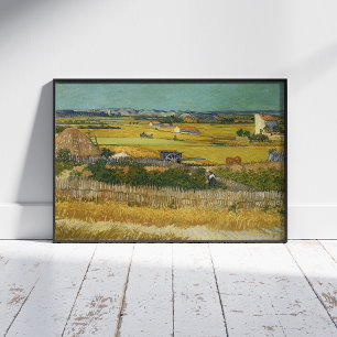 Poster Vincent Van Gogh, A Colheita, De Oogst