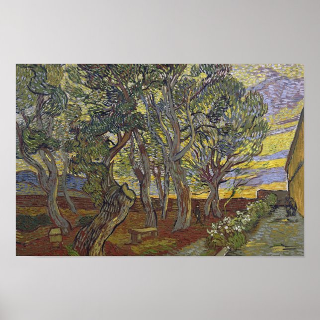 Poster Vincent van Gogh - A Colheita (em nome de Emile Be (Frente)