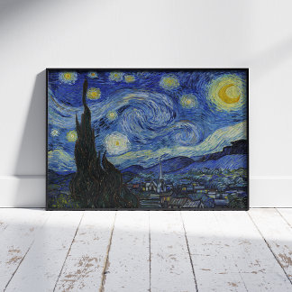 Poster Vincent Van Gogh, A Noite Estrelada