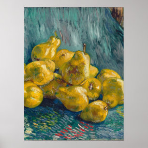 Poster Vincent van Gogh - ainda vida com peras