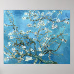 POSTER VINCENT VAN GOGH - ALMOND BLOSSOMS<br><div class="desc">Pintura do Flor da Árvore de Amêndoa por Vincent Van Gogh.</div>