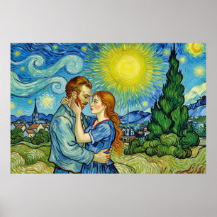 Poster Vincent Van Gogh apaixonado -- ARTE TORTA