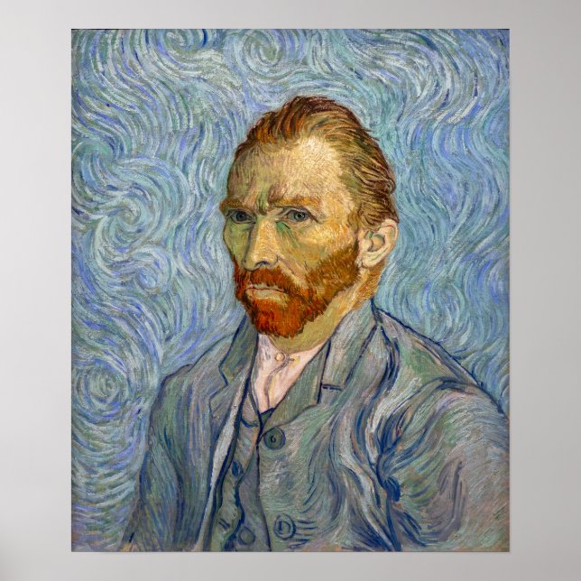 Poster Vincent Van Gogh - Autorretrato (Frente)