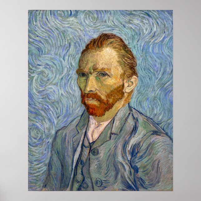 Poster Vincent Van Gogh - Autorretrato (Frente)