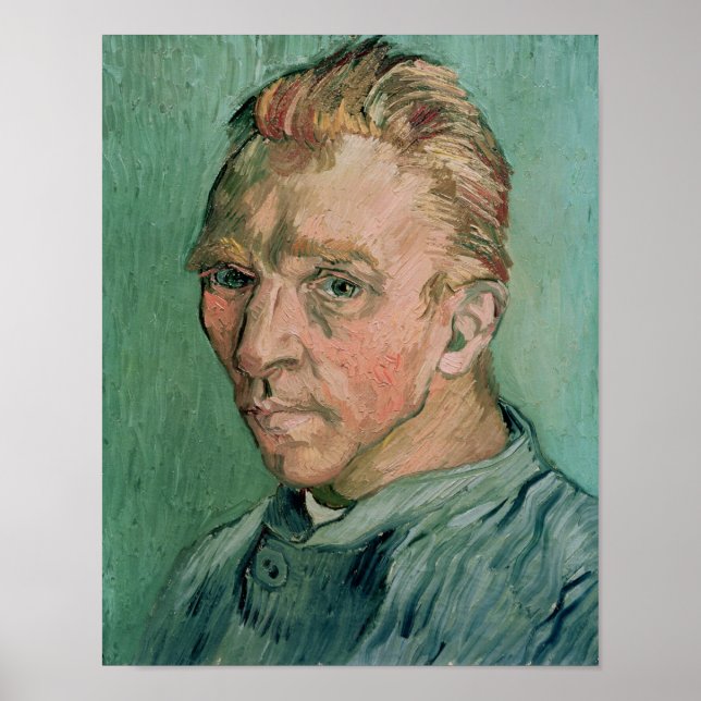 Poster Vincent van Gogh | Autorretrato, 1889 (Frente)