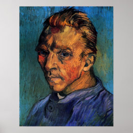 Poster Vincent van Gogh autorretrato sem barba