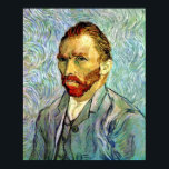 Pôster Vincent Van Gogh - Autorretrato Verde Arte Fino<br><div class="desc">Este famoso autorretrato mostra o estilo de pinceladas enérgicas e giratórias pelo qual Van Gogh se tornou tão conhecido e pode ter sido o último autorretrato que ele pintou antes de sua morte.</div>