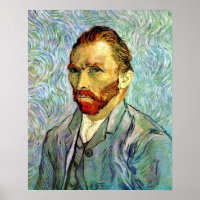 Vincent Van Gogh - Autorretrato Verde de Belas Art