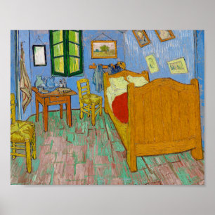 Poster Vincent van Gogh Bedroom na Pintura de Arles