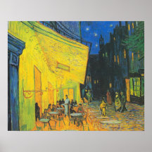 Vincent Van Gogh Cafe Terrace à Noite