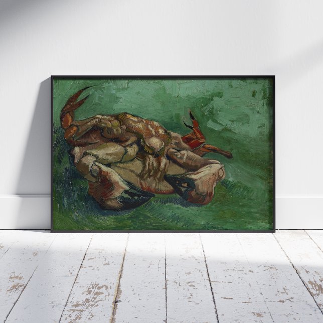 Poster Vincent Van Gogh, Caranguejo nas costas (Criador carregado)