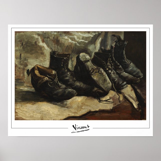Poster Vincent Van Gogh Cartaz de Arte Zedign #17 (Frente)