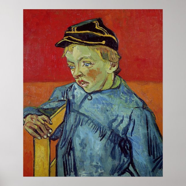 Poster Vincent van Gogh | Colégio, 1889-1890 (Frente)