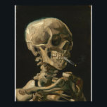 Poster Vincent Van Gogh - Crânio com Cigarro queimado<br><div class="desc">Vincent Van Gogh - Crânio com Cigarro queimado</div>