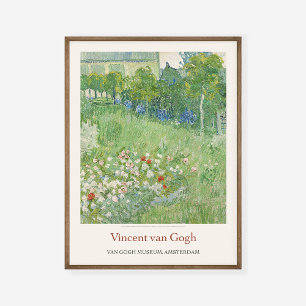 Poster Vincent Van Gogh Daubignys Garden 1890