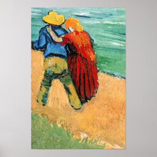 Poster Vincent van Gogh - Dois Amantes