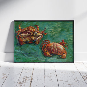 Poster Vincent Van Gogh, Dois Caranguejos