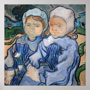 Poster Vincent van Gogh - Duas Meninas