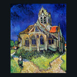 Poster Vincent van Gogh é a Igreja em Auvers<br><div class="desc">"A Igreja de Auvers" é uma das famosas pinturas criadas por Vincent van Gogh em 1890, poucas semanas antes de sua morte. Ele retrata o Notre-Dame de l'Assomption, uma igreja na pequena vila francesa de Auvers-sur-Oise, onde van Gogh passou os últimos meses de sua vida. A pintura é caracterizada por...</div>