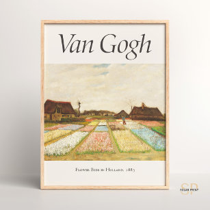 Poster Vincent van Gogh Flower Beds in Holland Art Impres