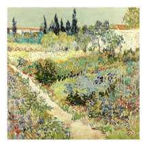 Vincent Van Gogh Garden em Arles