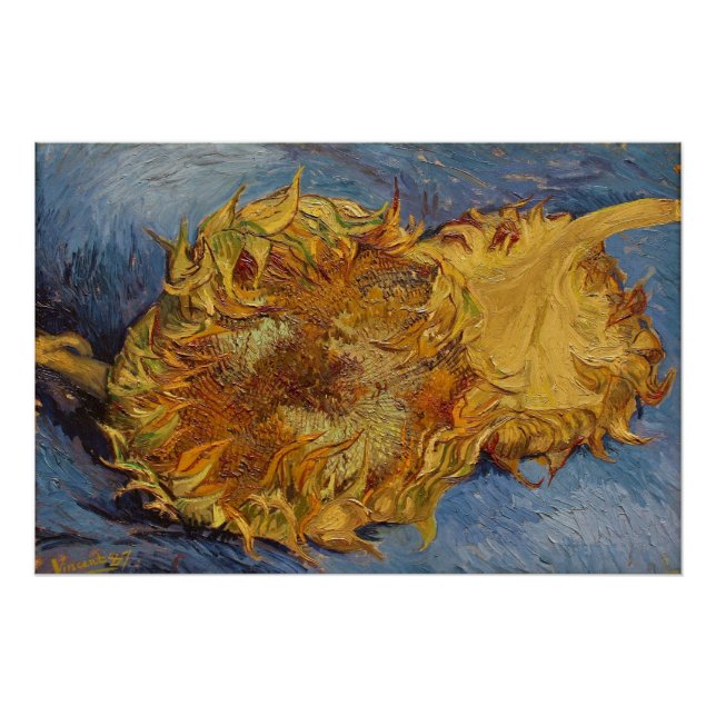 Pôster Vincent van Gogh | Girassóis, 1887 (Frente)