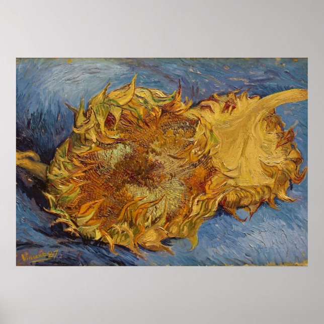 Pôster Vincent van Gogh | Girassóis, 1887 (Frente)