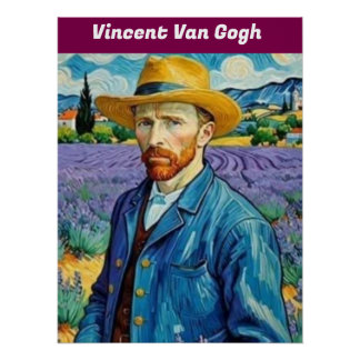 Pôster Vincent Van Gogh Glossy Poster