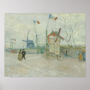 Pôster Vincent van Gogh - Impasse des Deux Freres