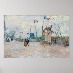 Poster Vincent van Gogh - Impasse des Deux Freres