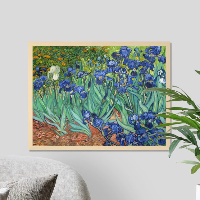 Poster Vincent Van Gogh Irises (Criador carregado)