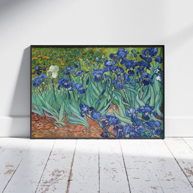 Poster Vincent Van Gogh, irlandeses, Les Iris (Criador carregado)