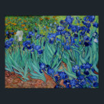 Poster Vincent Van Gogh Irrisa Flower-Art Vibrante<br><div class="desc">Vincent Van Gogh Irrisa Flower-Art Vibrante</div>