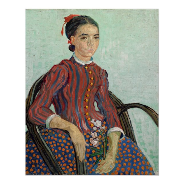 Pôster Vincent van Gogh | La Mousme, 1888 (Frente)