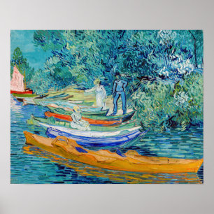 Poster Vincent van Gogh - Margem do Oise em Auvers
