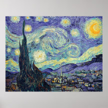 Vincent Van Gogh Na Noite Estrelada