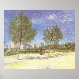 Pôster Vincent van Gogh - Nos Arredores de Paris
