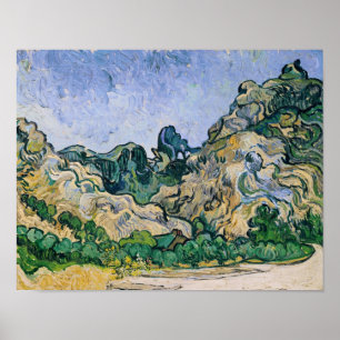 Pôster Vincent van Gogh o Alpilles, 1889
