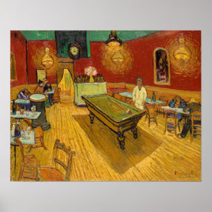 Poster Vincent van Gogh - O Café da Noite