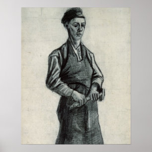 Pôster Vincent van Gogh   o ferreiro novo, 1882
